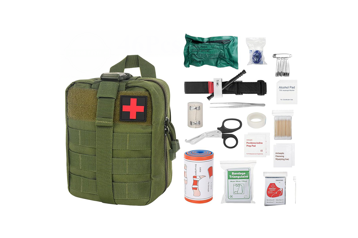46pcs Professional First Aid Kit Emergency Survival Kit