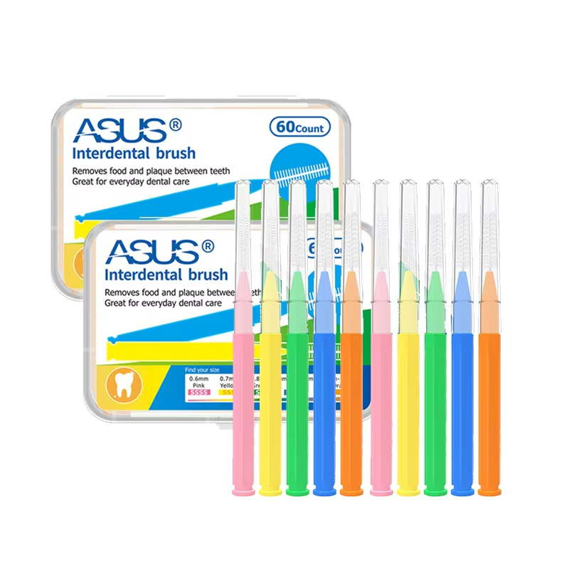 60Pcs X 1.2 mm Interdental Brushes Health Care Tooth