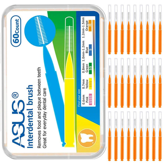 60Pcs X 1.5 mm Interdental Brushes Health Care Tooth