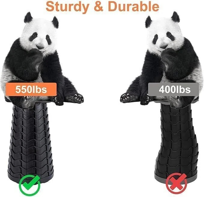 Outdoor Portable Folding Stool Retractable Travel Seat