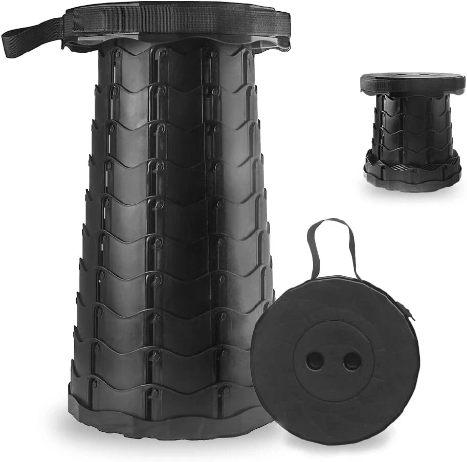 Outdoor Portable Folding Stool Retractable Travel Seat