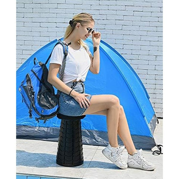 Outdoor Portable Folding Stool Retractable Travel Seat