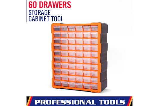 60 Drawer Workshop Tool Storage - Storage Bin Rack