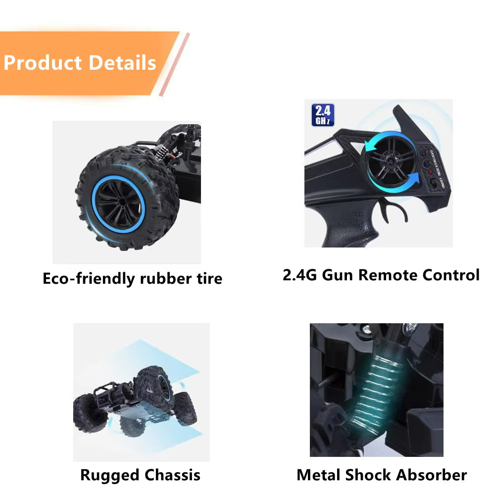 RC Car Remote Control  1:18 Scale