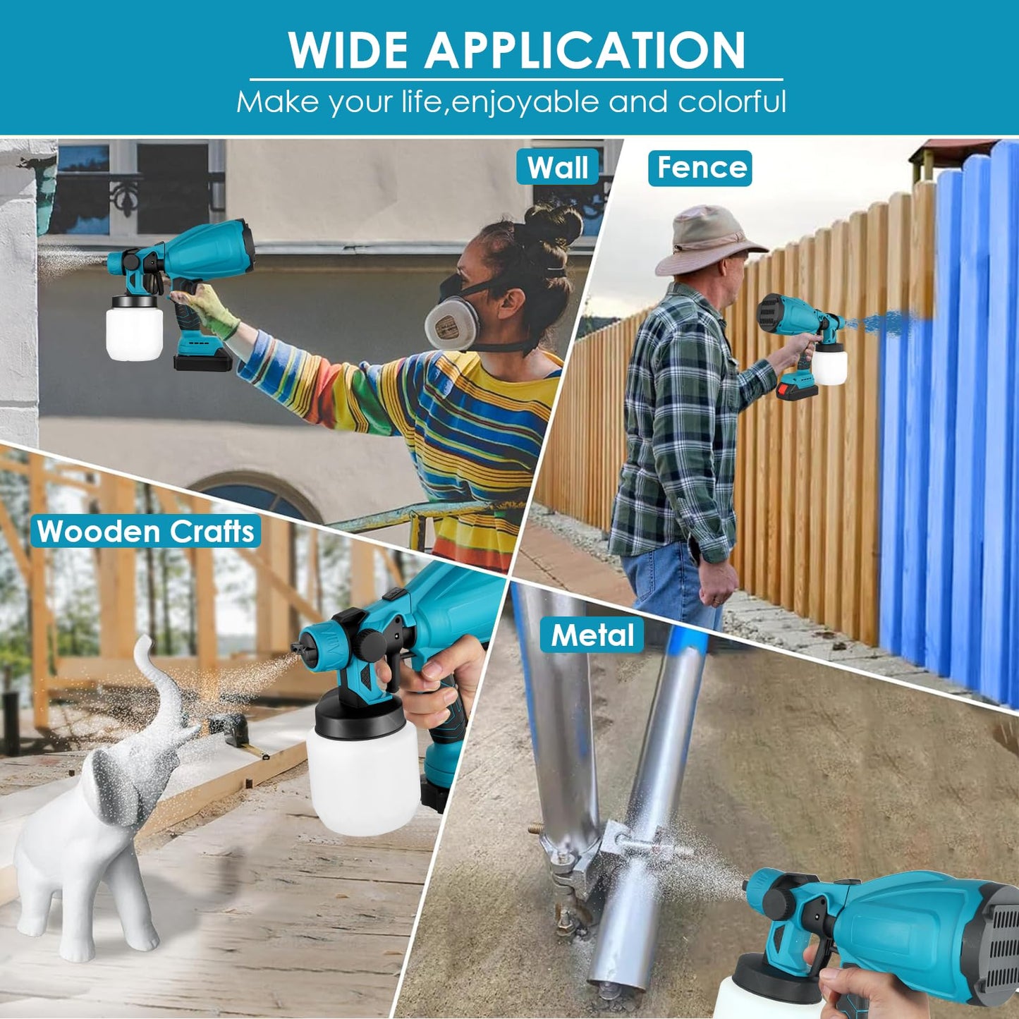 Cordless Sprayer Paint Sprayer