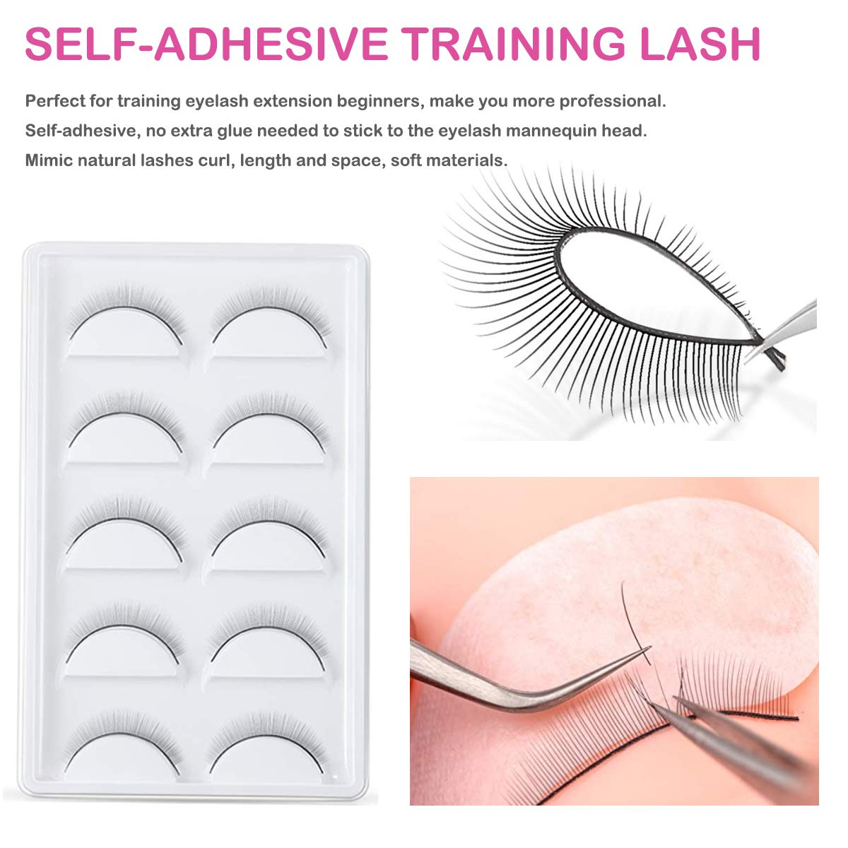 Lash Extensions Kit 12 Pcs