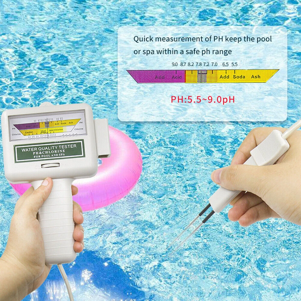 PH Meter Chlorine Tester