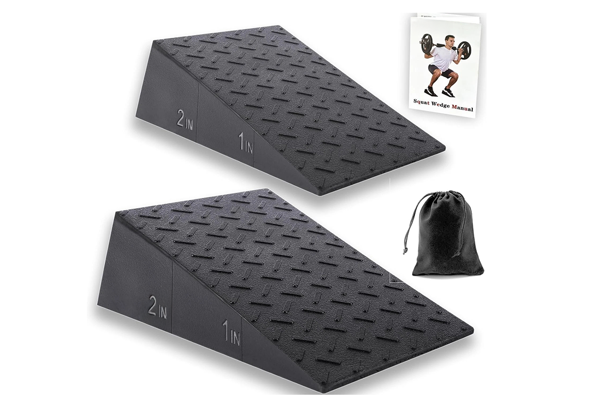 2 Pcs Squat Wedge Heel Ramp