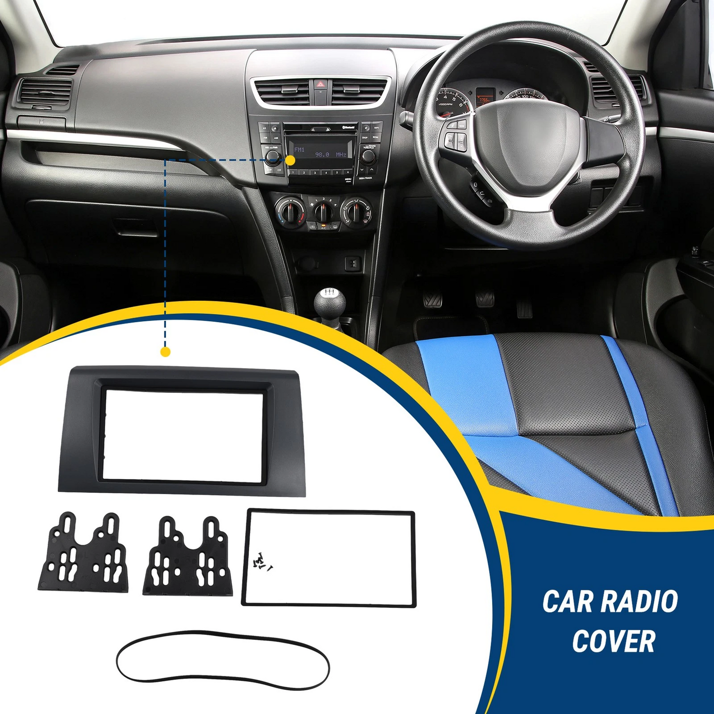 Stereo Fitting Kit for Suzuki Swift 2005-2010