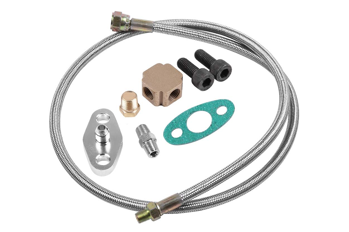 Turbo Oil Feed Line Adapter