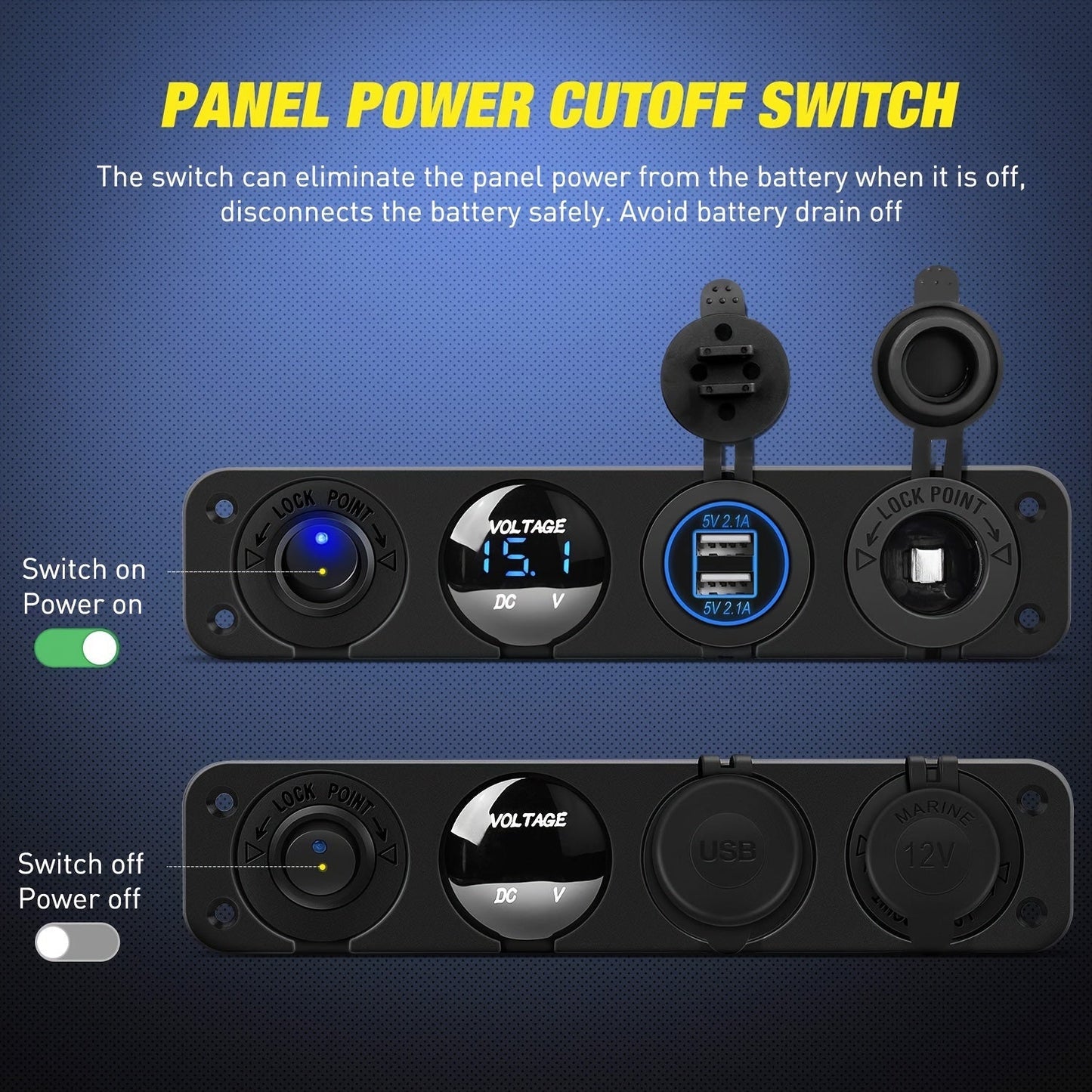 USB Charging Socket 12V/24V