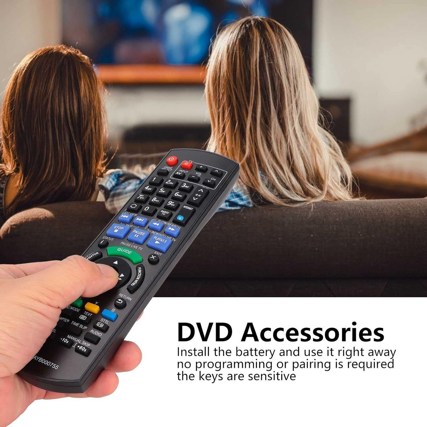 Replacement Remote for Panasonic Blu-ray Disc Players