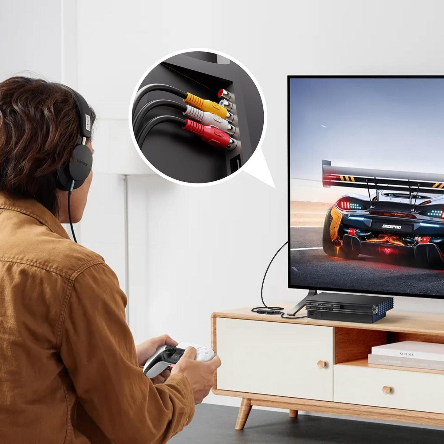 RCA to HDMI Adapter