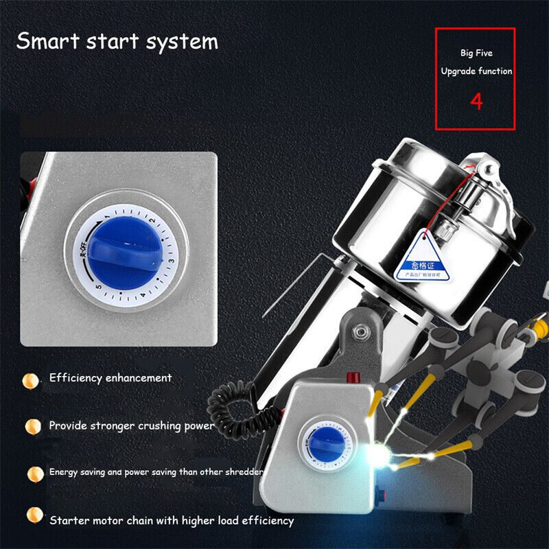 Electric Dry Food Grinder Machine 800G
