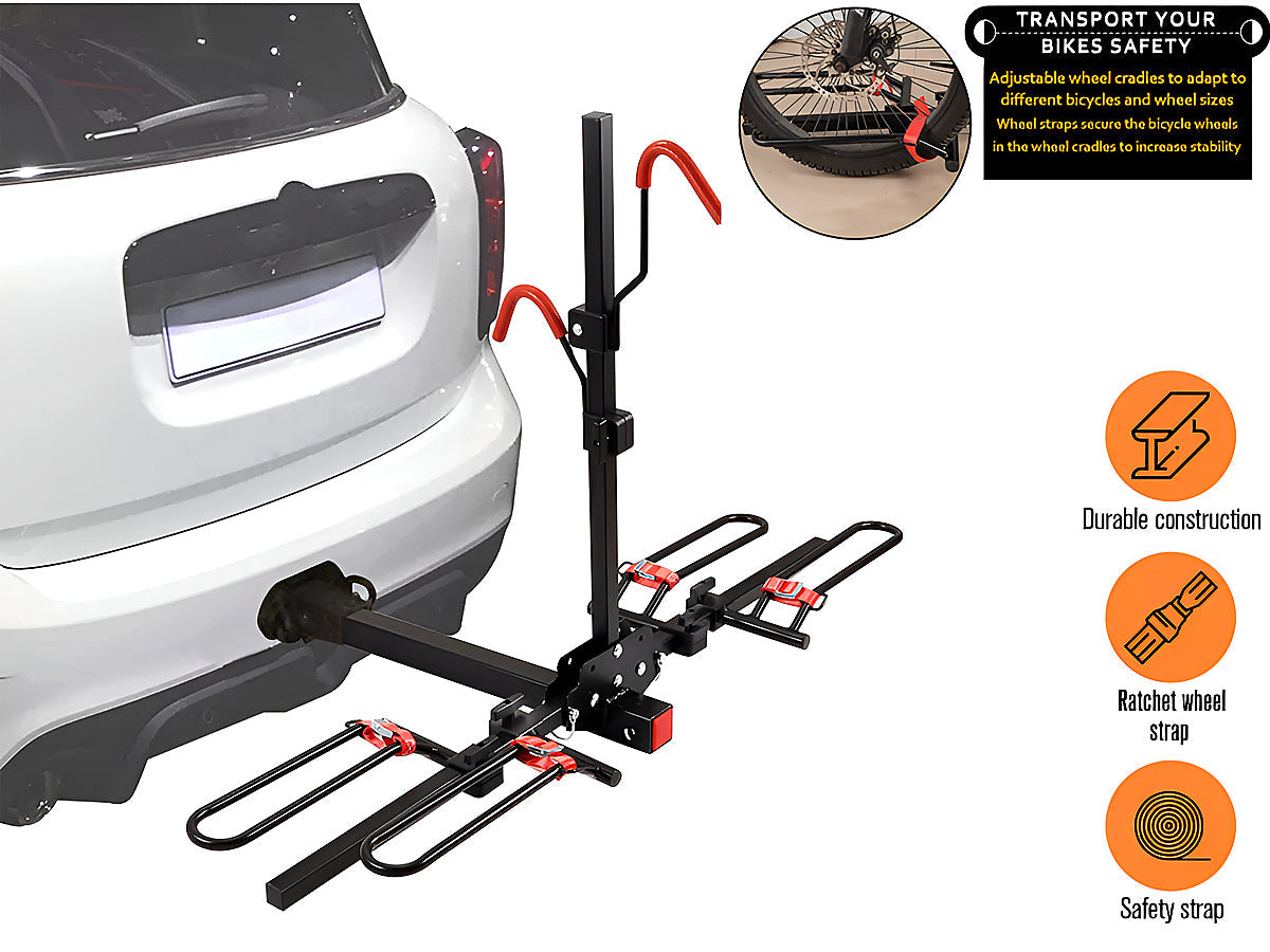 Bike Rack Electric Bicycle Carrier Hitch Rear Platform