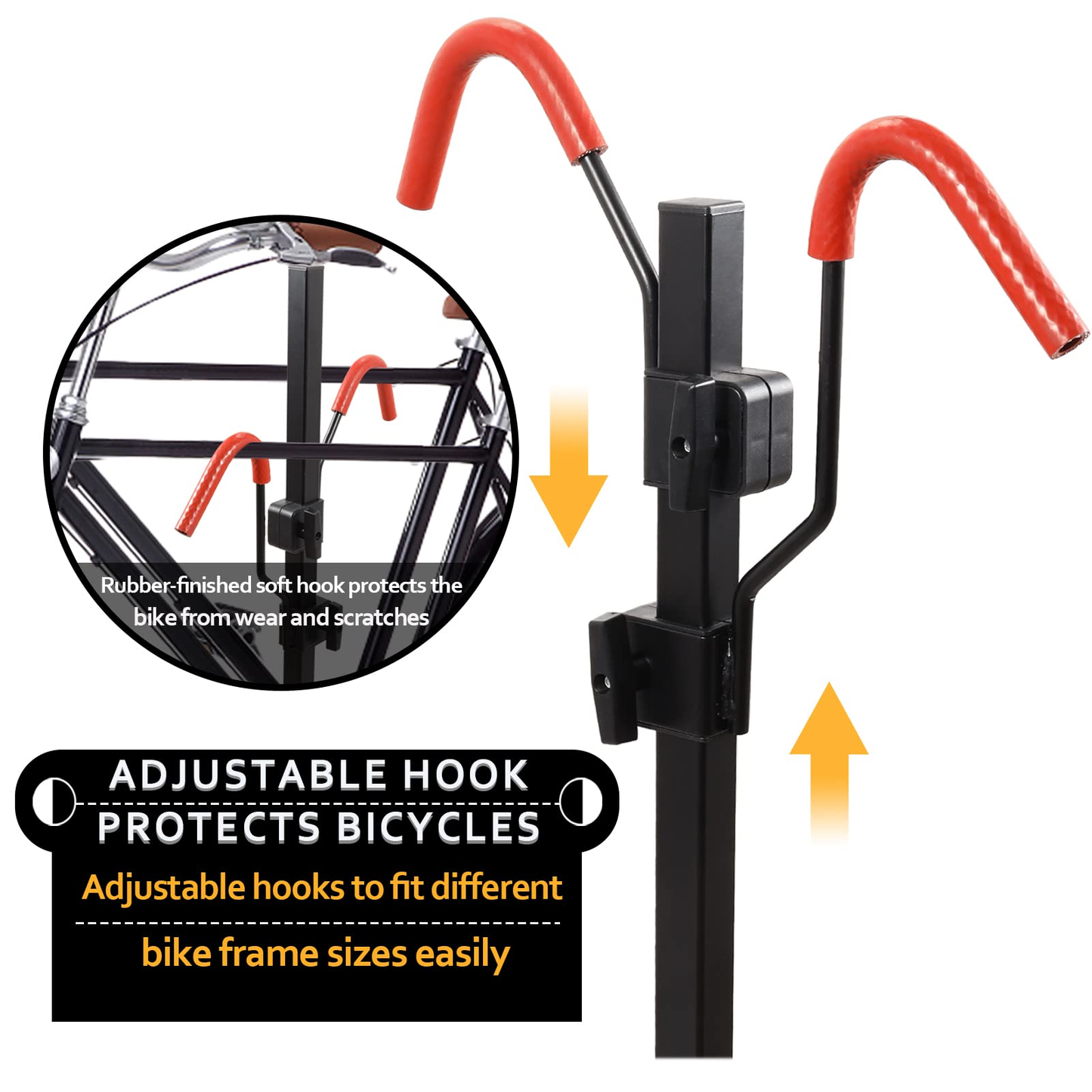 Bike Rack Electric Bicycle Carrier Hitch Rear Platform