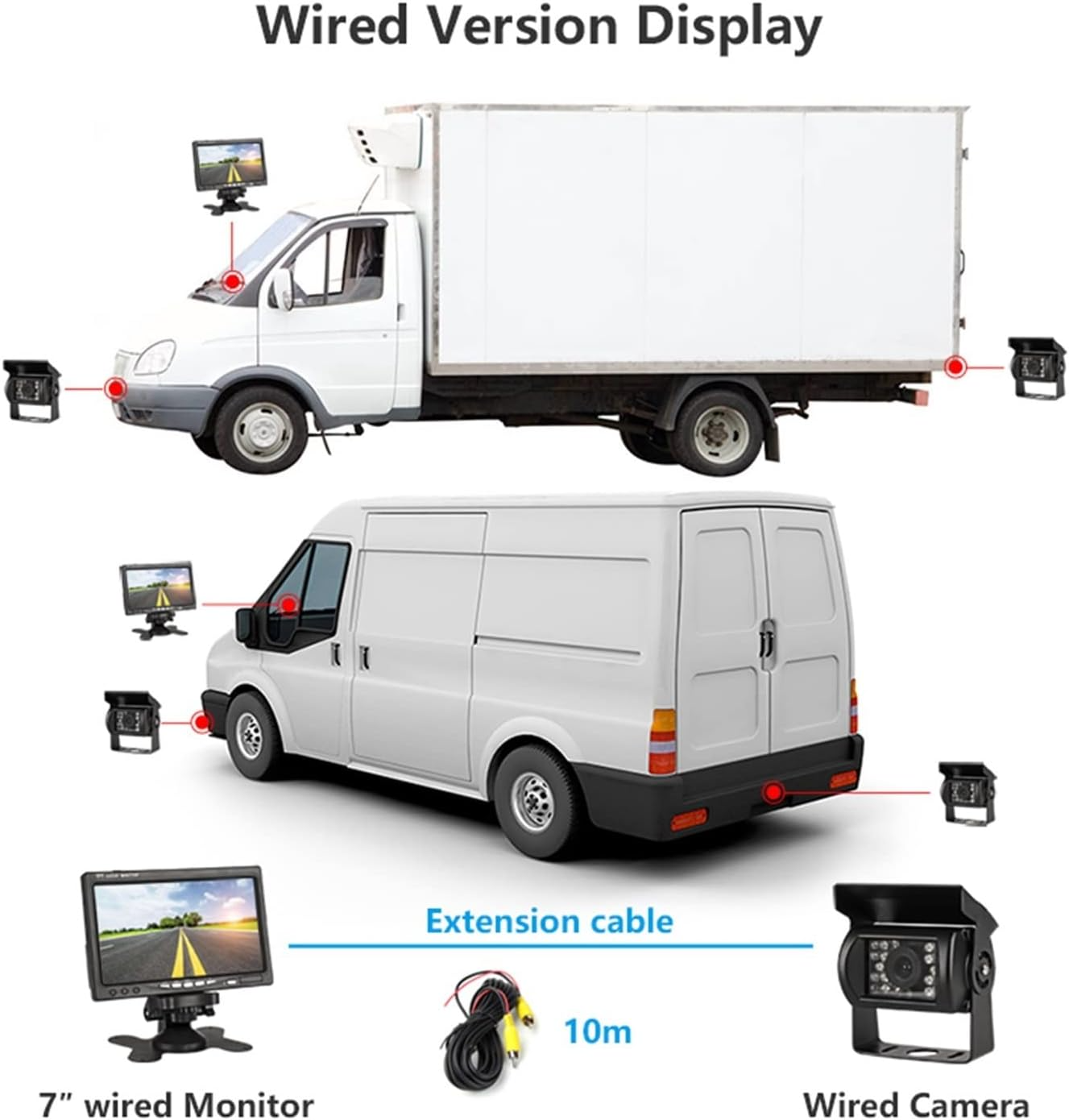 Reversing Camera Kit with 2 Camera
