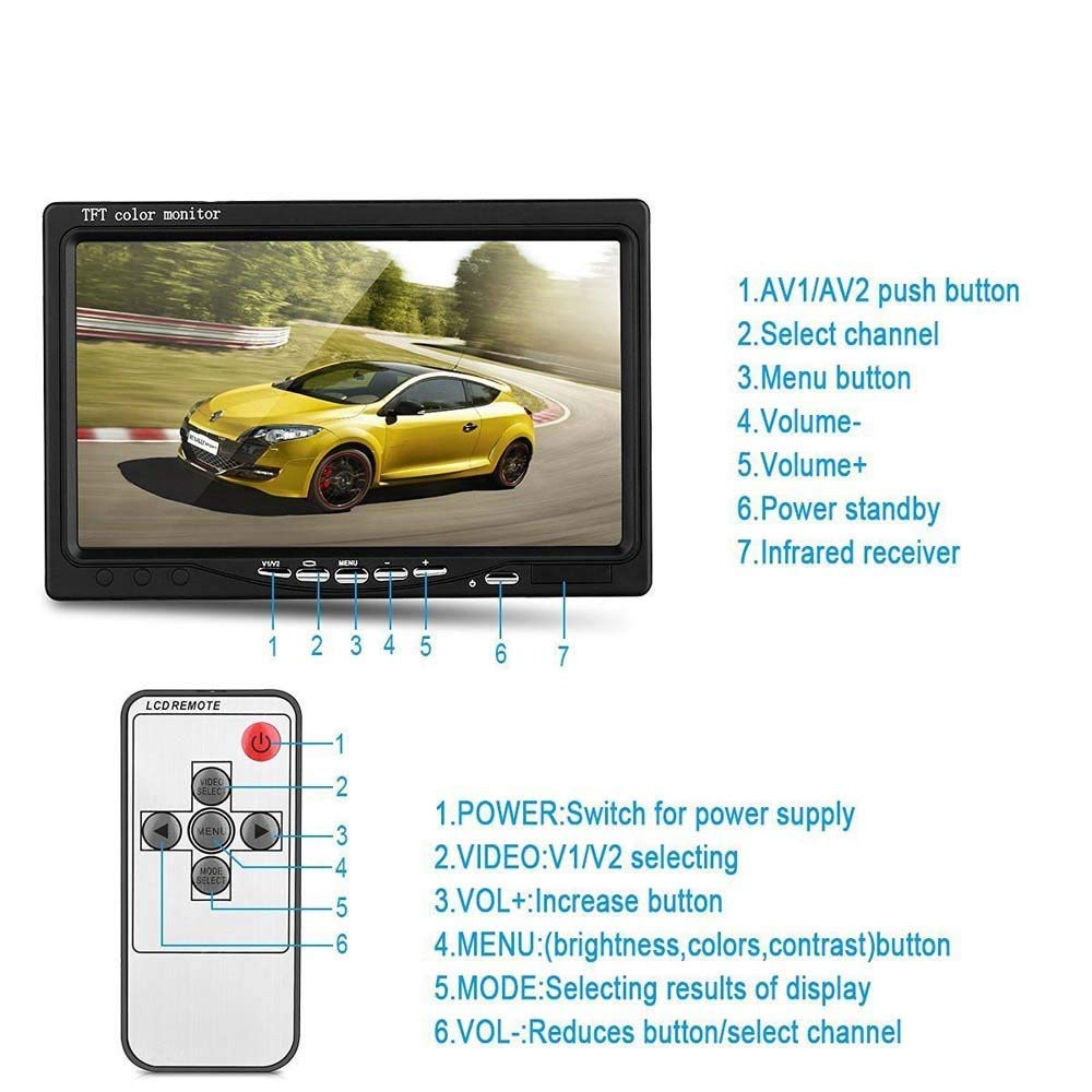 Reversing Camera Kit with 2 Camera