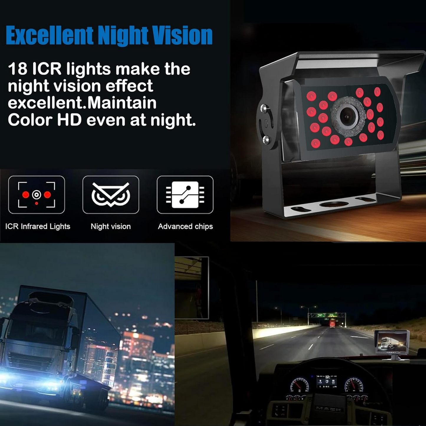 Reversing Camera Kit with 2 Camera