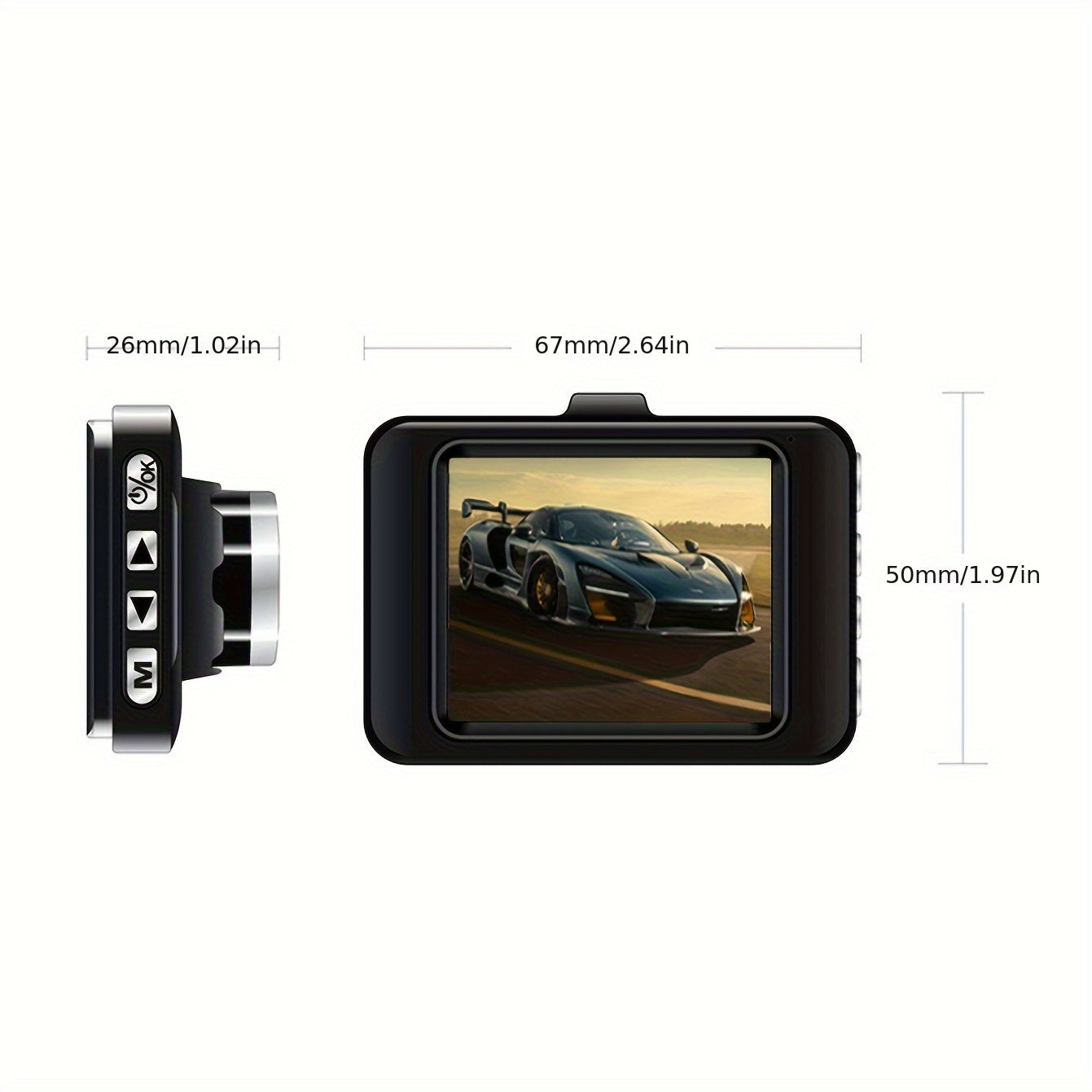 Car Dash Cam Camera Full HD 1080P