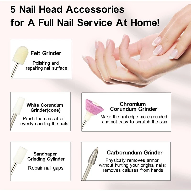 Electric Nail Drill Kit