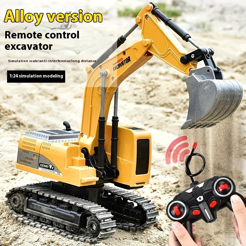 Digger Excavator Riding Toys Ride-On Car Toy Truck Toddler