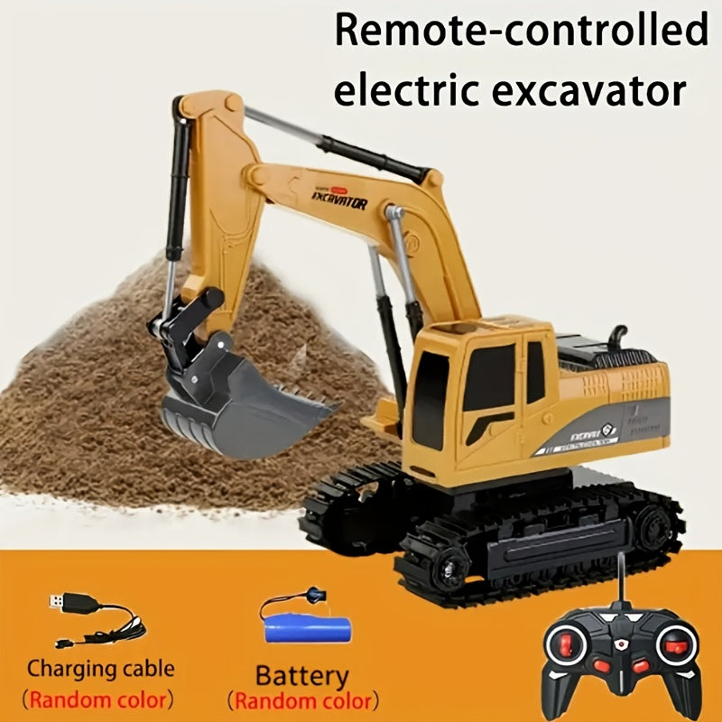 Digger Excavator Riding Toys Ride-On Car Toy Truck Toddler