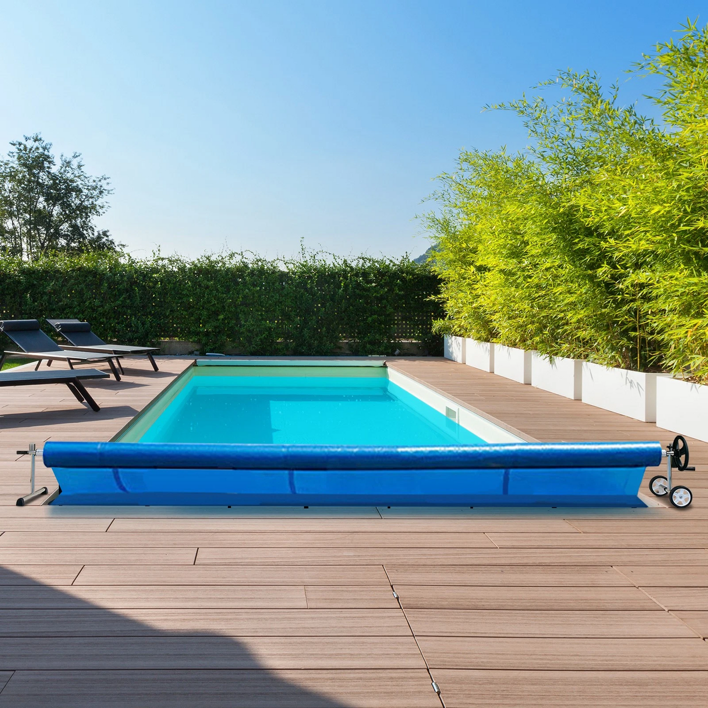 Swimming Pool Cover reel for cover 21 Ft (6.4 M)