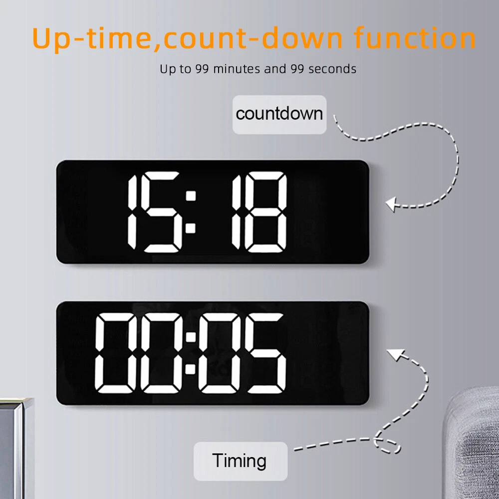 Digital Wall Clock 16 inch Large