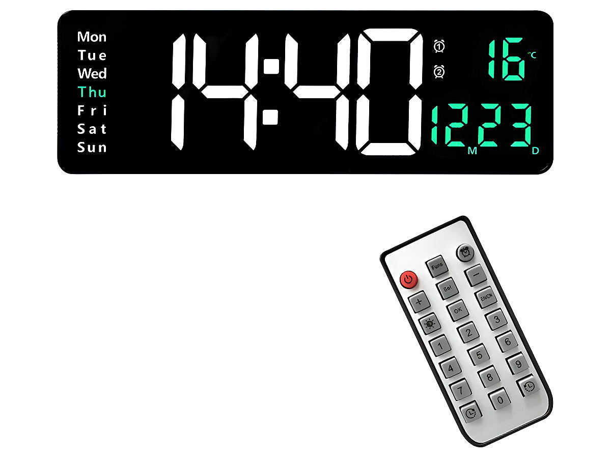 Digital Wall Clock 16 inch Large