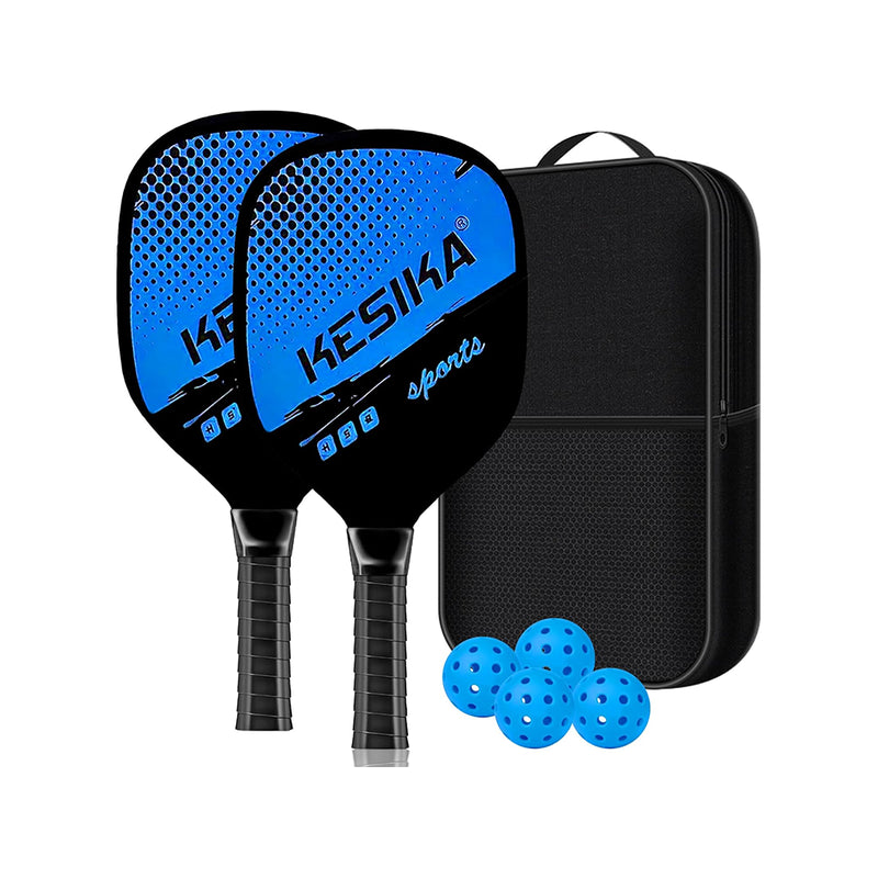 Pickleball Set with 4 Aerodynamic Balls