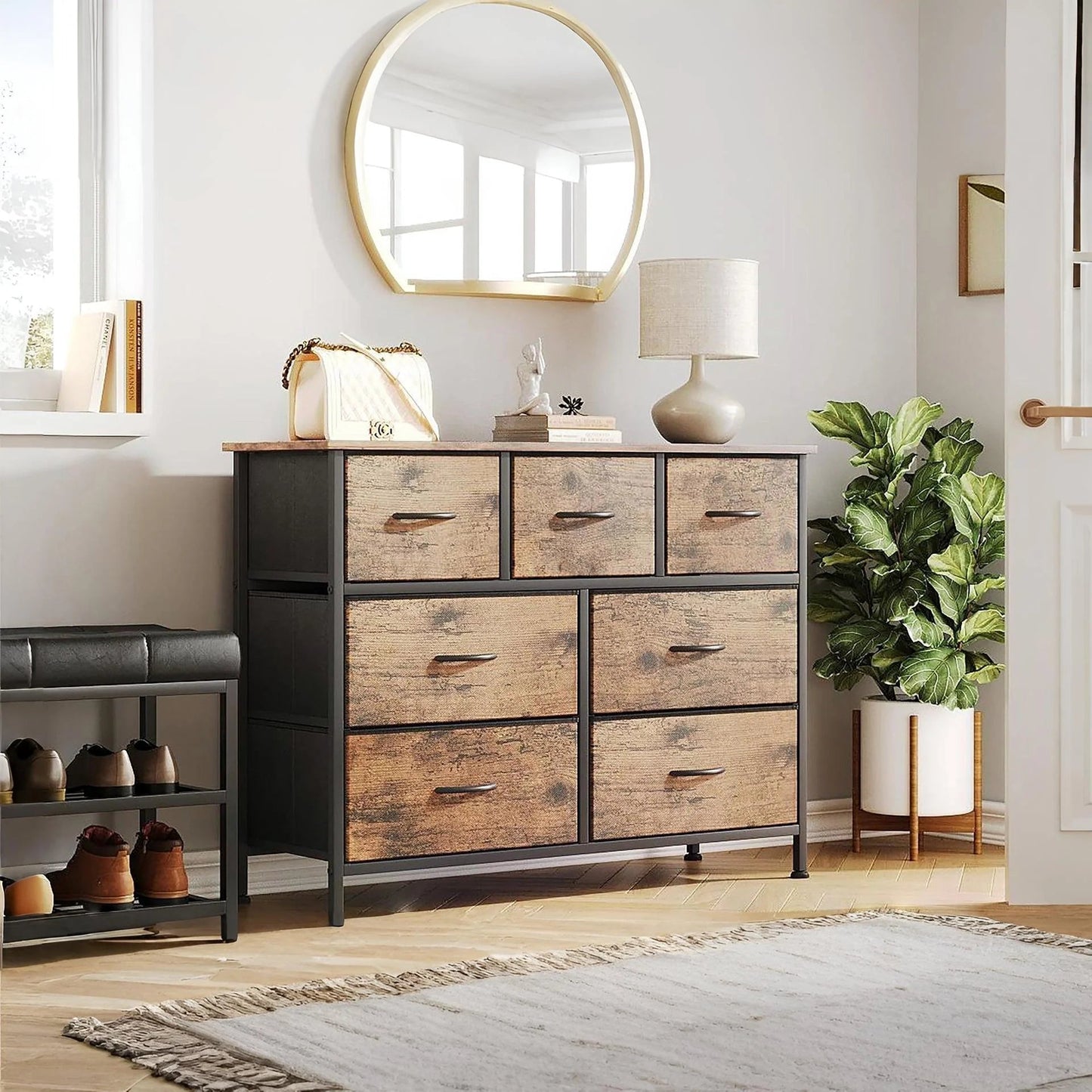 7 Drawer Lowboy