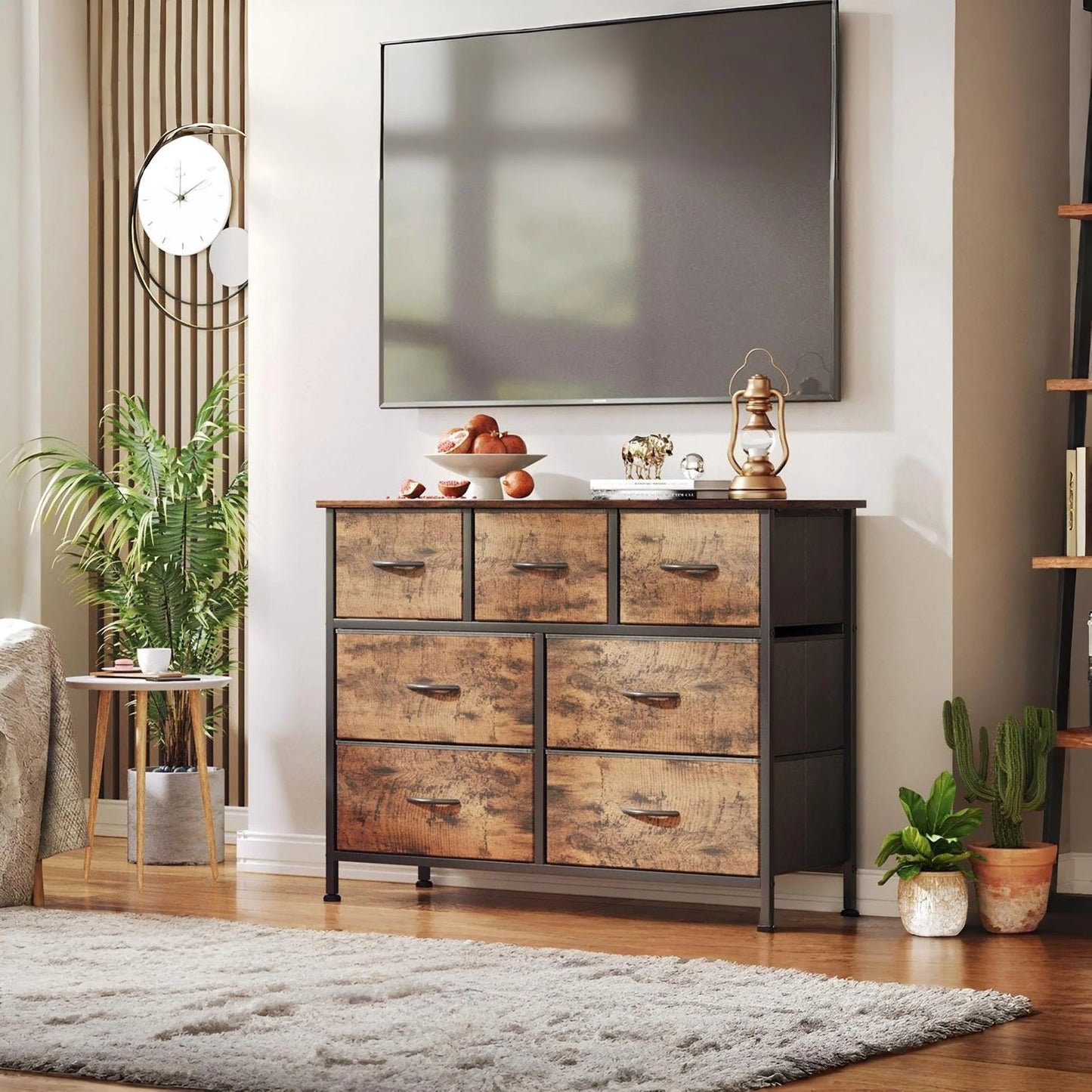 7 Drawer Lowboy