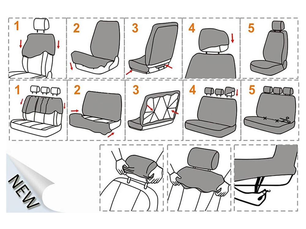 Universal Car Seat Covers Set