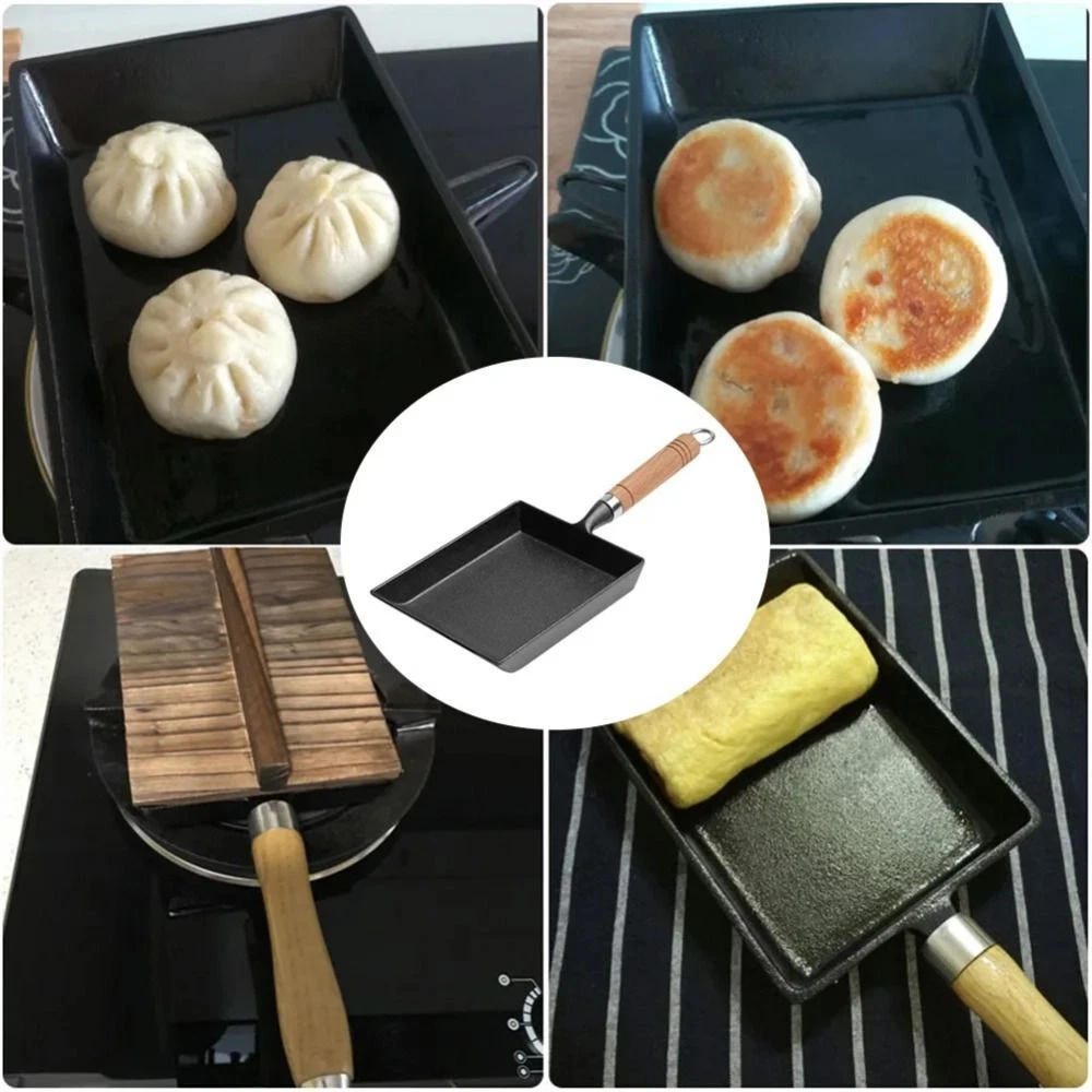 Cast Iron Frying Pan Square