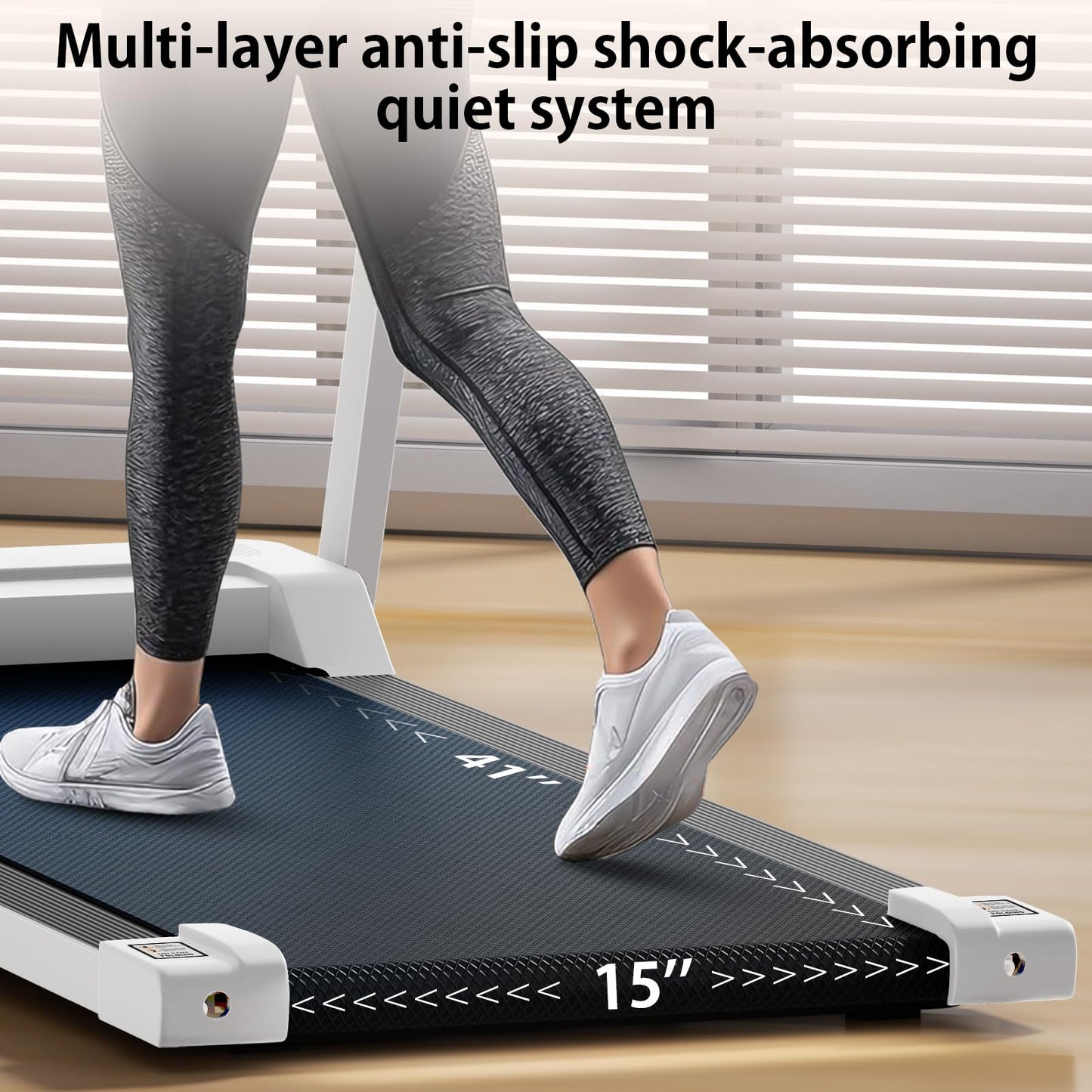 Treadmill Foldable Walking Treadmill