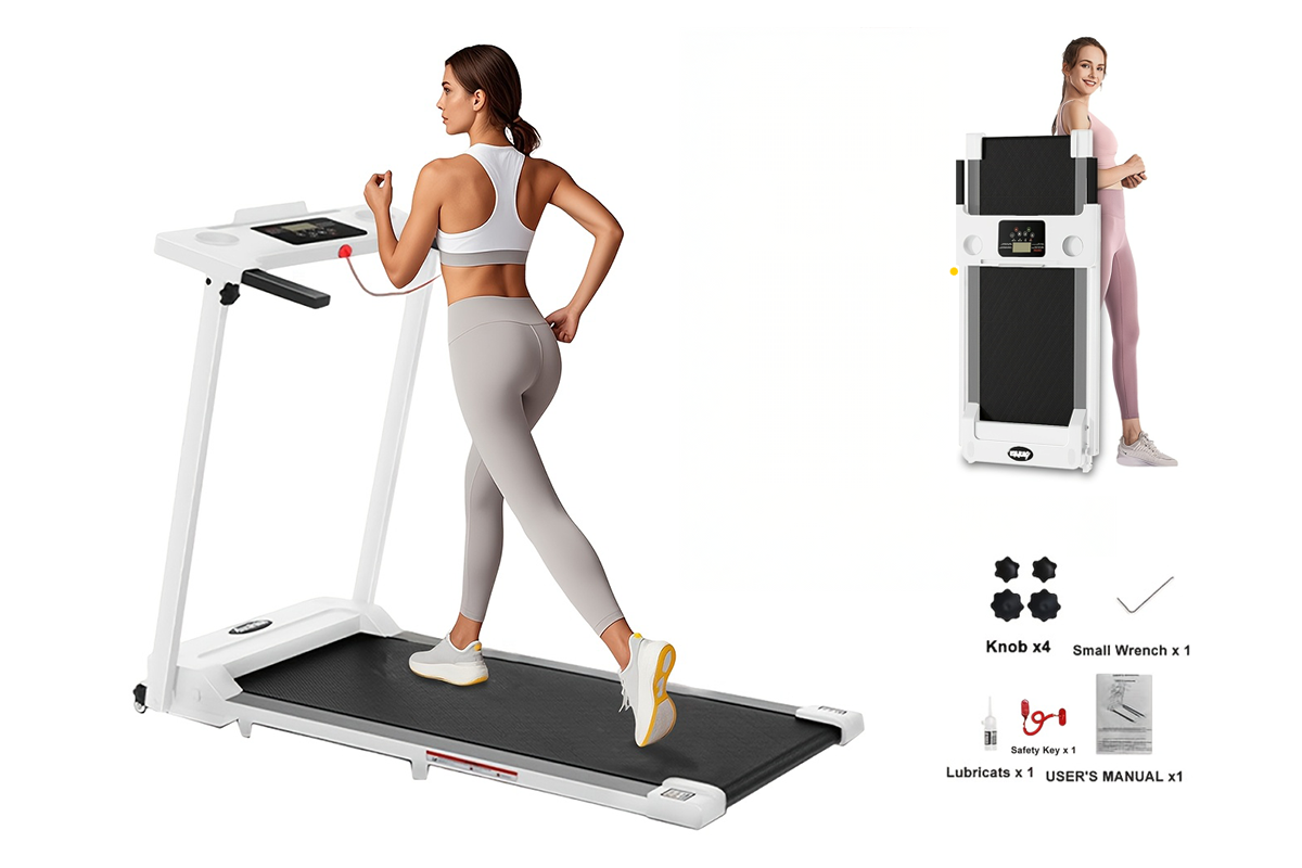 Treadmill Foldable Walking Treadmill