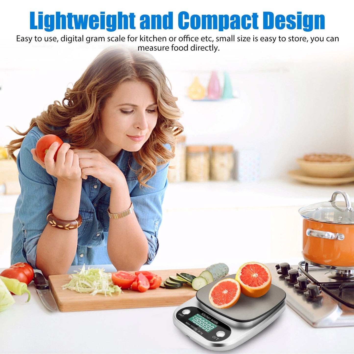 Digital Kitchen Scales 1g/10kg