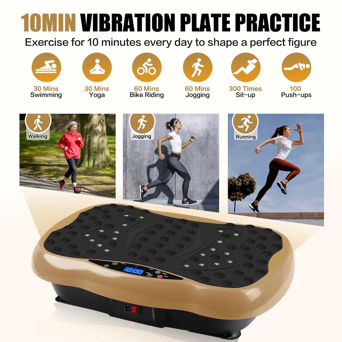 Vibration Plate Exercise Machine