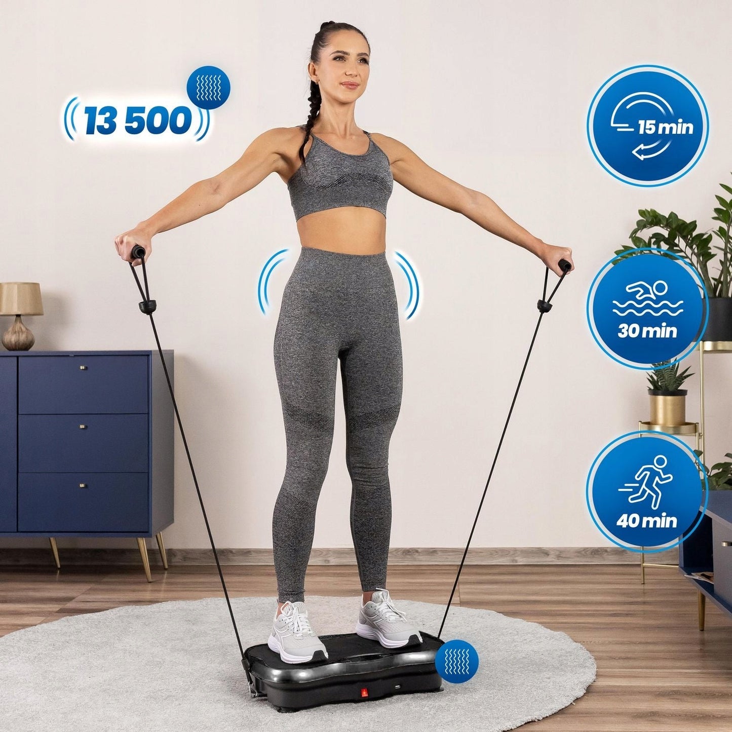 Vibration Plate Lymphatic Drainage Machine for Weight Loss
