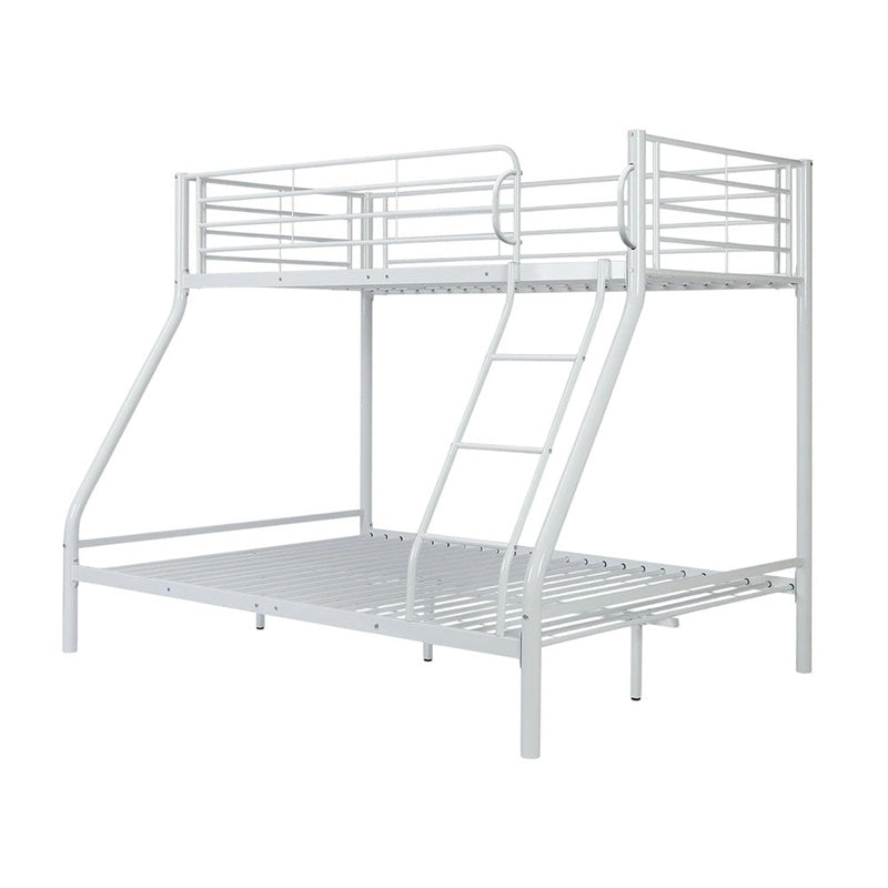 Bunk Bed- Metal Triple White