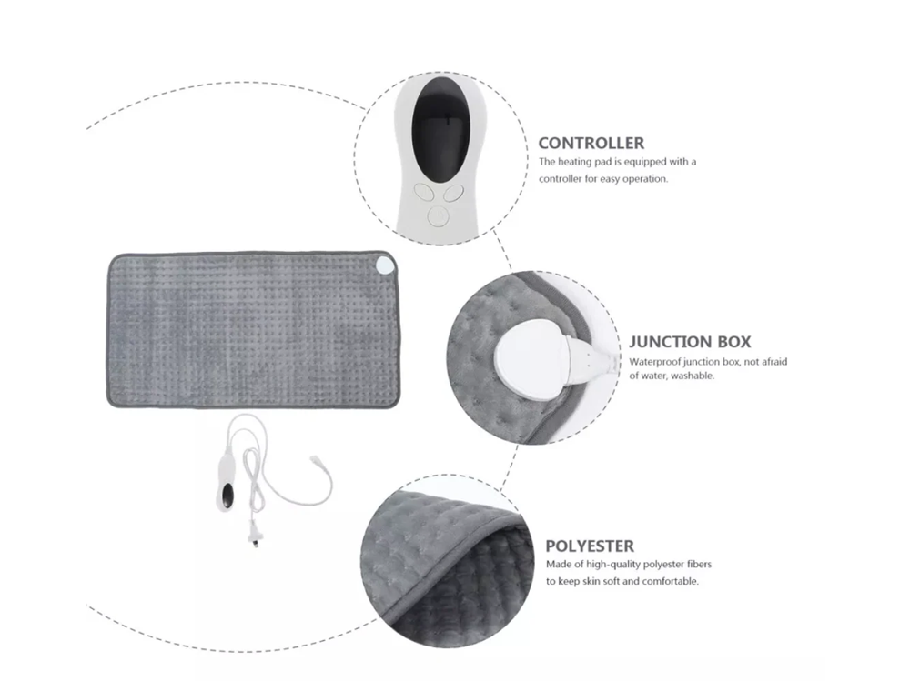 Electric Heated Blanket for Pain Relief