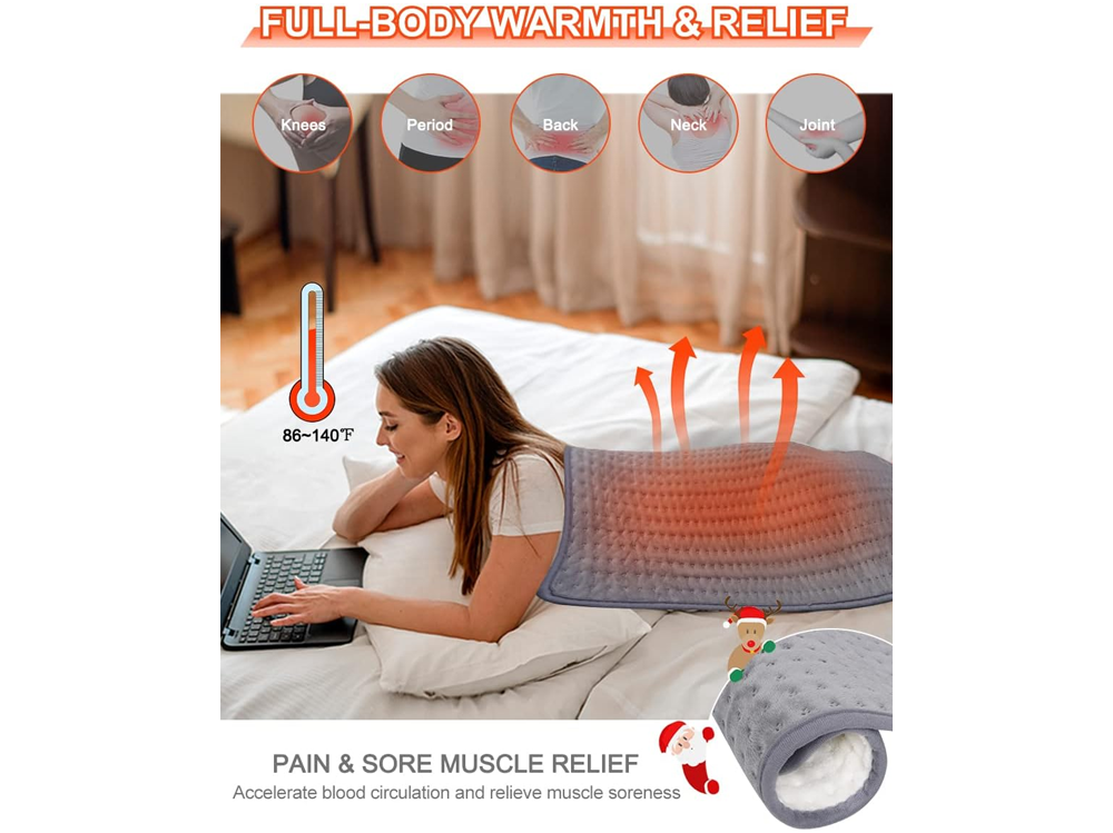 Electric Heated Blanket for Pain Relief