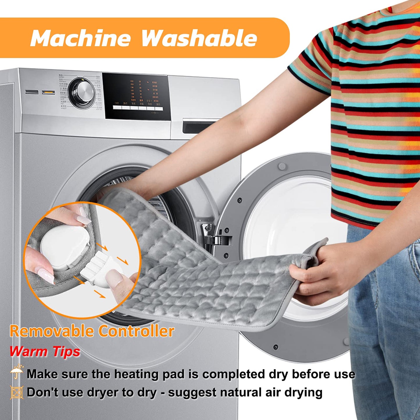 Electric Hot Heated Pad Blanket