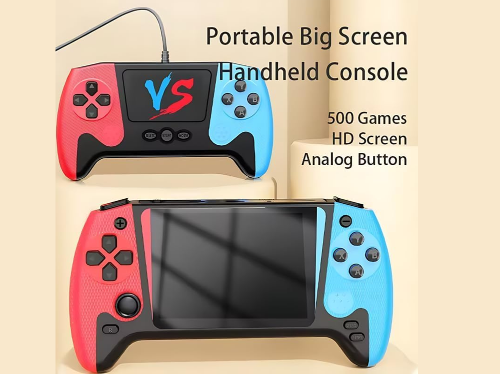 500 in 1 Retro Handheld Gaming Device