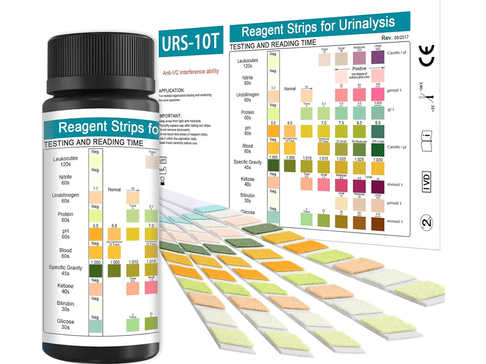 Urine PH Test Strips Protein Ketone Testing Strip