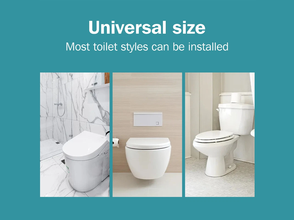 Raised Toilet Seat With Lid