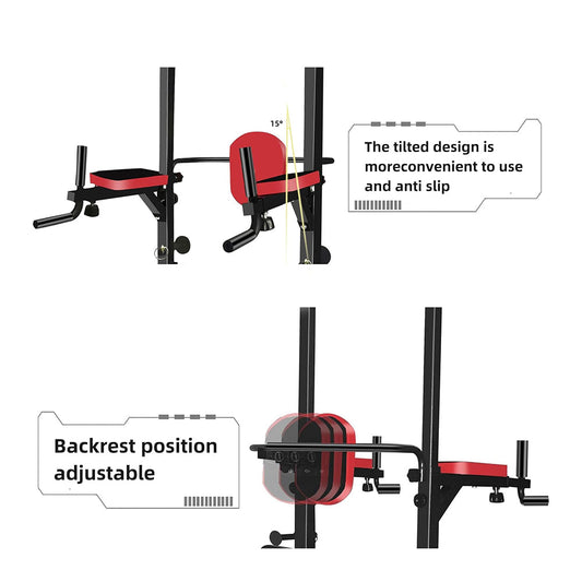 Power Tower Dip Station – Heavy Duty Multi-Function Strength Training Tower