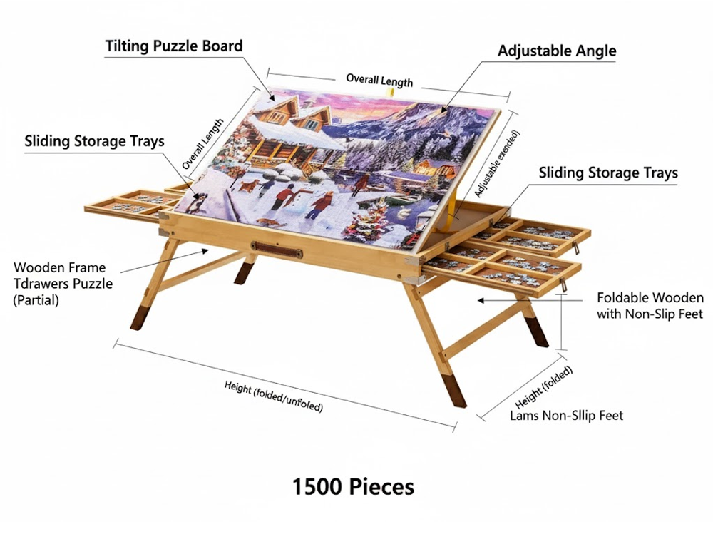 Jigsaw Puzzle Table
