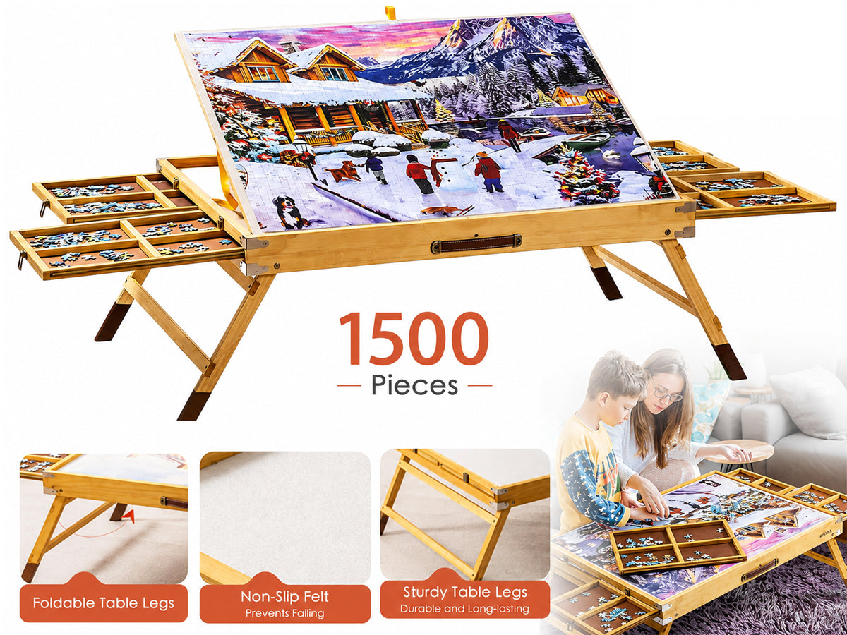 Jigsaw Puzzle Table Puzzle Board